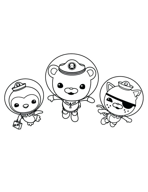 600x775 Octonauts Printable Coloring Pages Awesome Coloring Pages Print