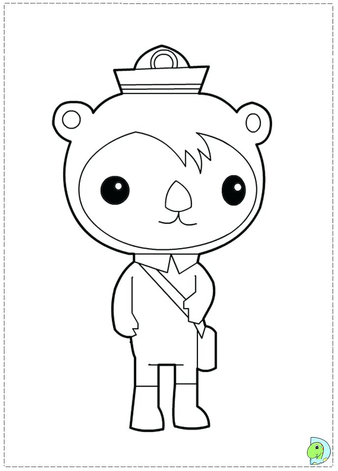688x960 Printable Octonauts Coloring Pages For Kids Free Free Coloring