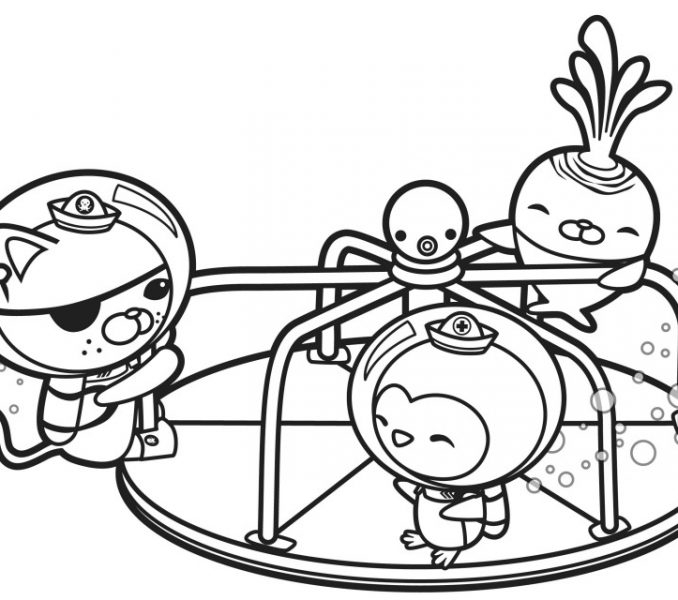 678x600 Coloring Pages Octonauts Printable Octonauts Coloring Pages