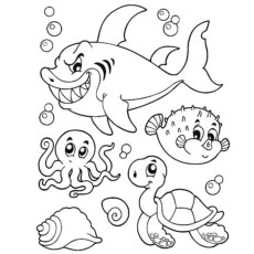 230x230 Top Free Printable Octopus Coloring Pages Online