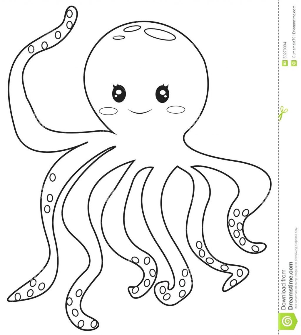 1024x1138 Coloring Pages Octopus Coloring Page Pages Preschool Octopus