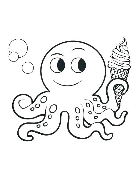 464x600 Coloring Page Octopus Octopus Color Page Octopus Coloring Pages