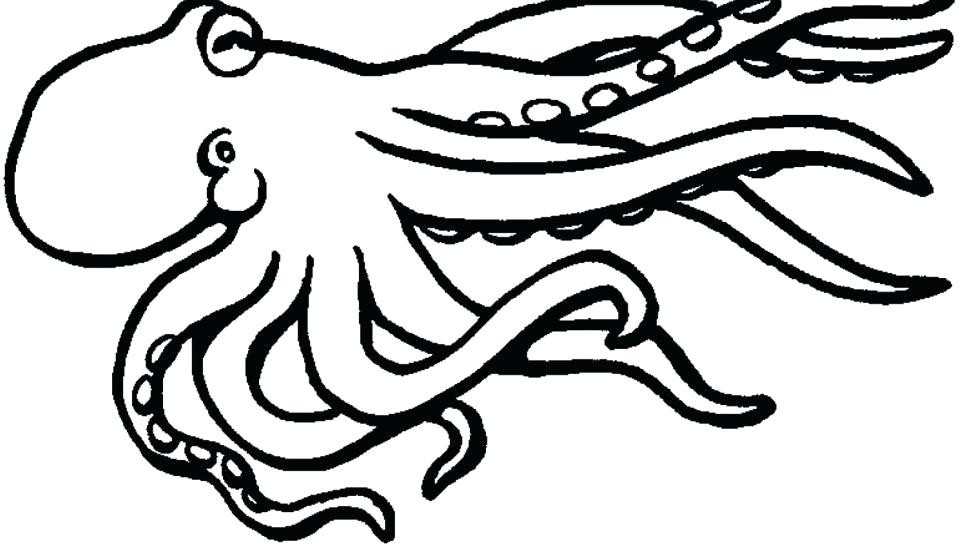 960x544 Octopus Color Page Octopus Coloring Page Printable For Kids Pages
