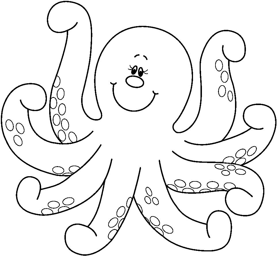 963x892 Wealth Octopus Pictures To Colour Free Printable Coloring Pages