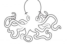 273x183 Octopus Coloring Page Preschool Colouring Pages To Print Printable