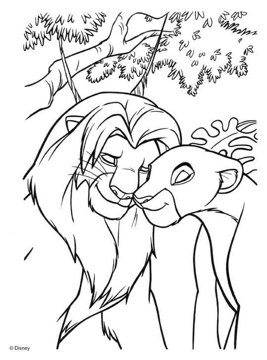 540x728 Lion King Coloring Pages Dr Odd Coloring Book Page