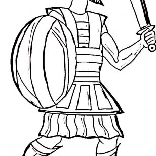 308x308 Creative Greece Coloring Pages