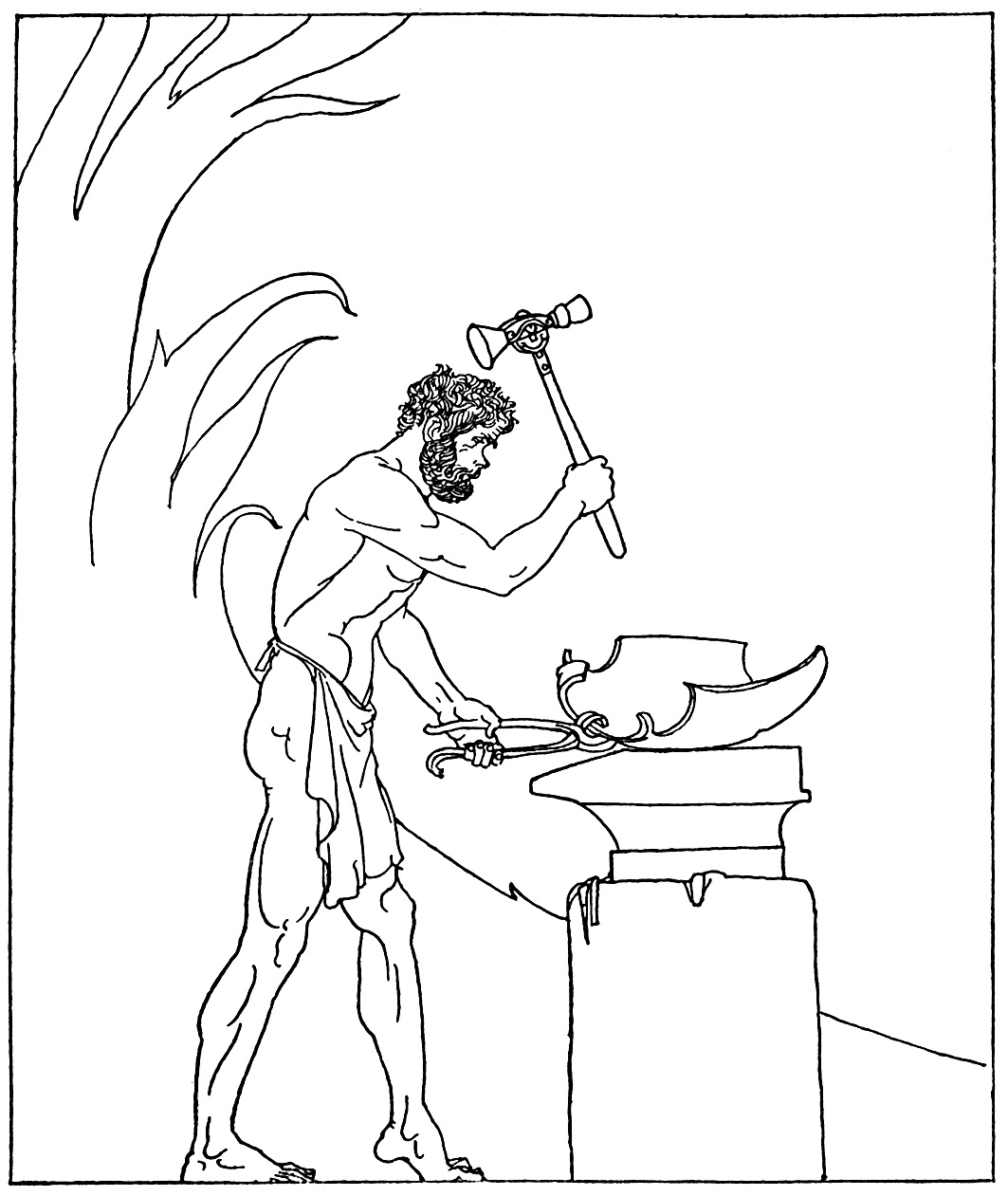 1063x1261 Hebe Cartoon Goddess Coloring Pages Free Coloring Sheets