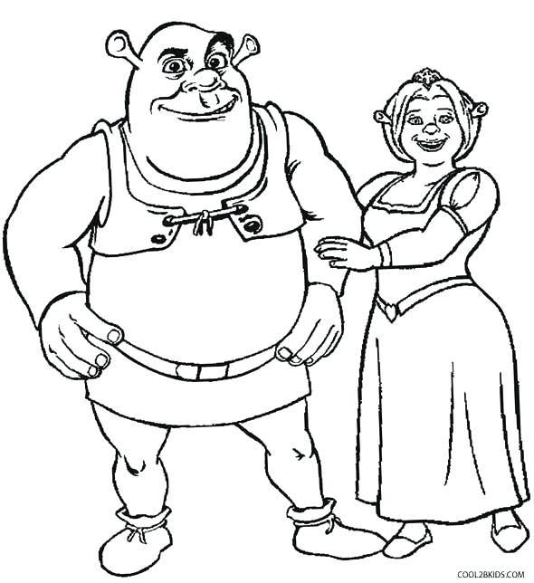 590x644 Shrek Coloring Pages And Coloring Pages Shrek Coloring Pages