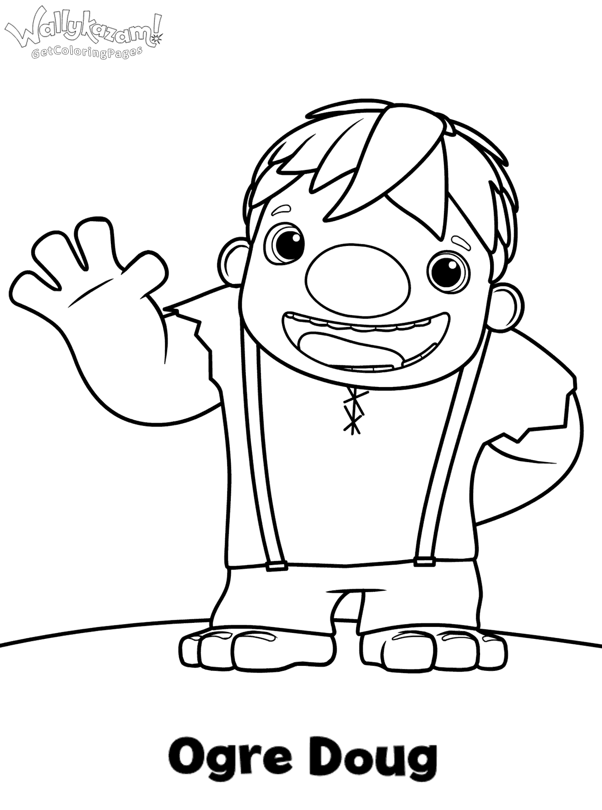 Ogre Coloring Pages at GetDrawings | Free download