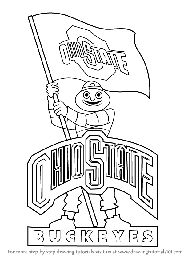 598x844 Ohio State Brutus Coloring Page Contemporary Ohio State Coloring