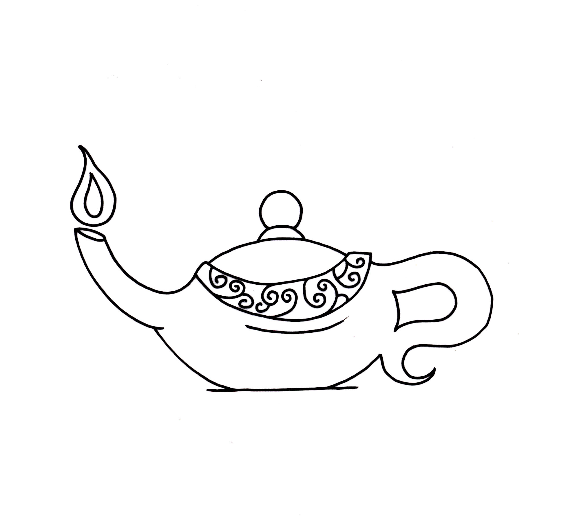 1961x1808 Oil Lamp Coloring Page Seminary Oil Lamps