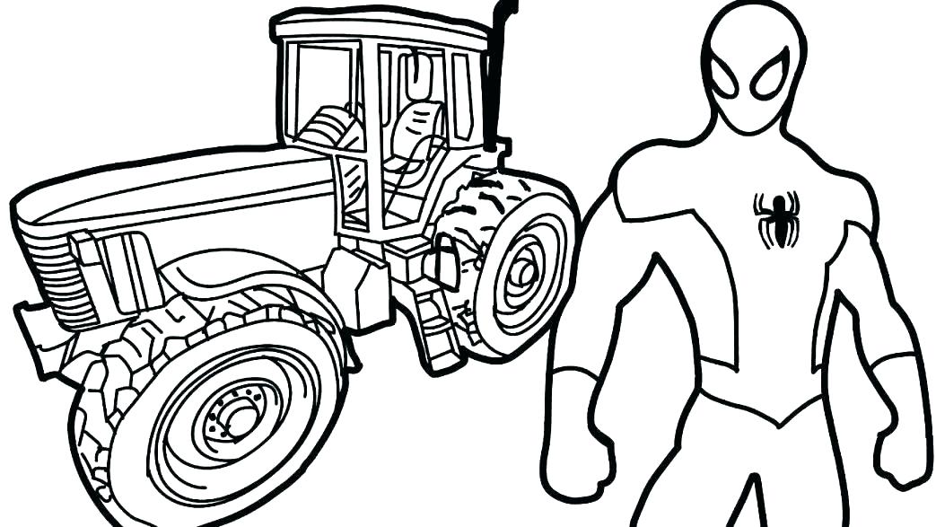 1043x587 Truck With Trailer Coloring Pages Deepart