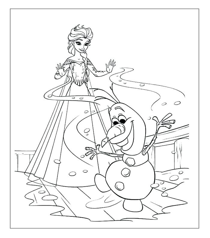 700x794 Frozen Coloring Pages For Kids Free Printable Frozen Coloring Olaf