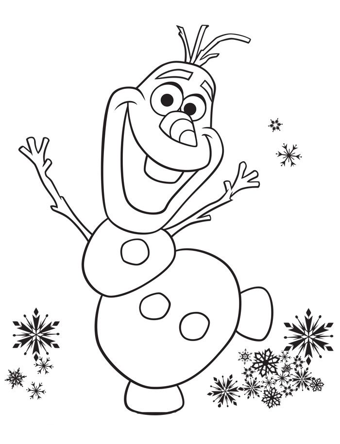 700x914 Frozen Coloring Pages Olaf Disney Olaf, Disney