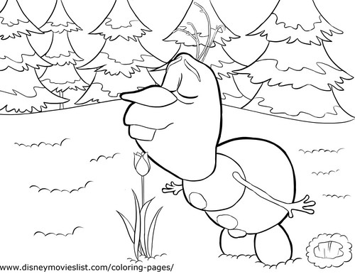 500x386 Olaf Sven Images Olaf Coloring Page Hd Wallpaper