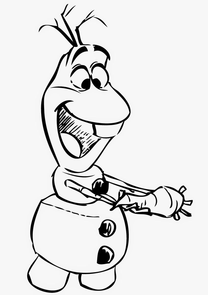 848x1200 Stunning Idea Olaf Coloring Pages Anna With In Frozen Page