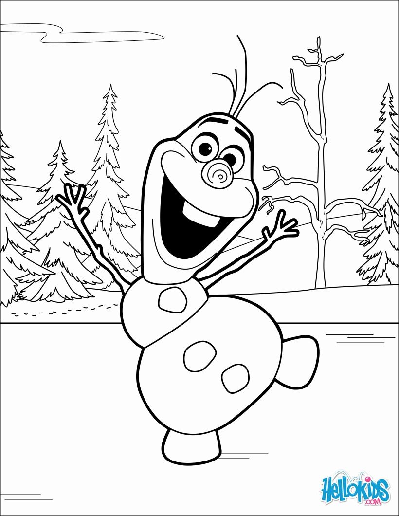 820x1060 Coloring Page About Frozen Disney Movie Nice Drawing Of Olaf