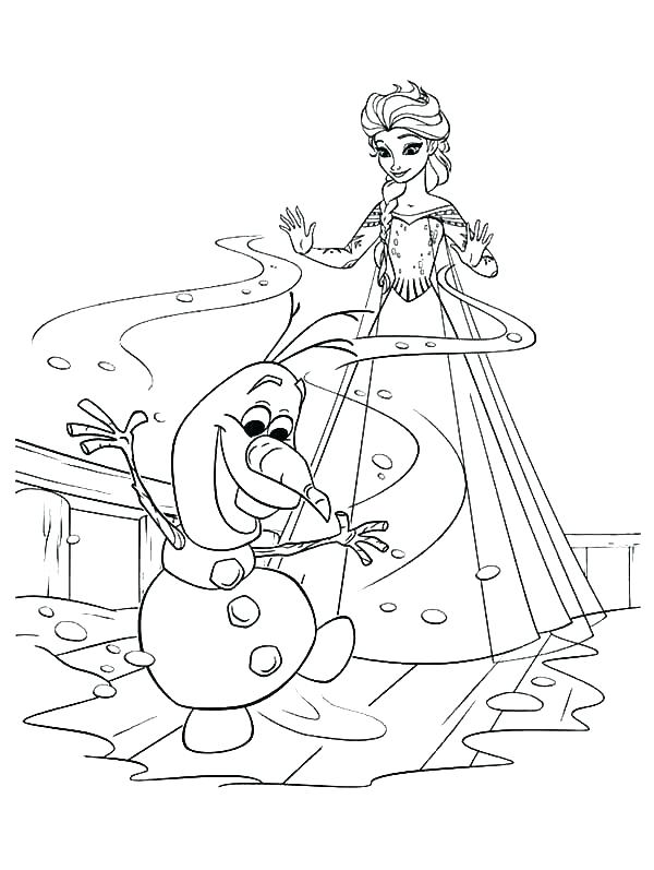 600x797 Olaf Coloring Page Frozen Coloring Pages Of Printable Free