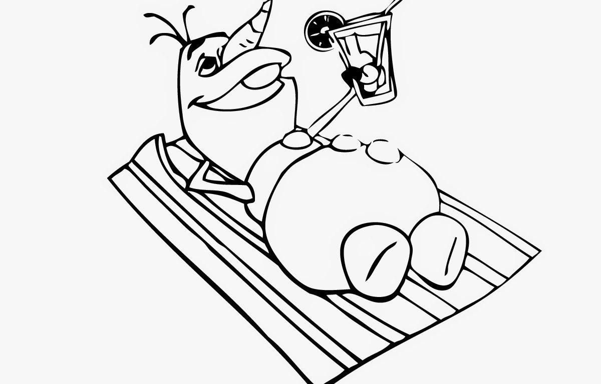 1200x768 Olaf Coloring Book Pdf Page Anna And Impressive Pages Images Hd