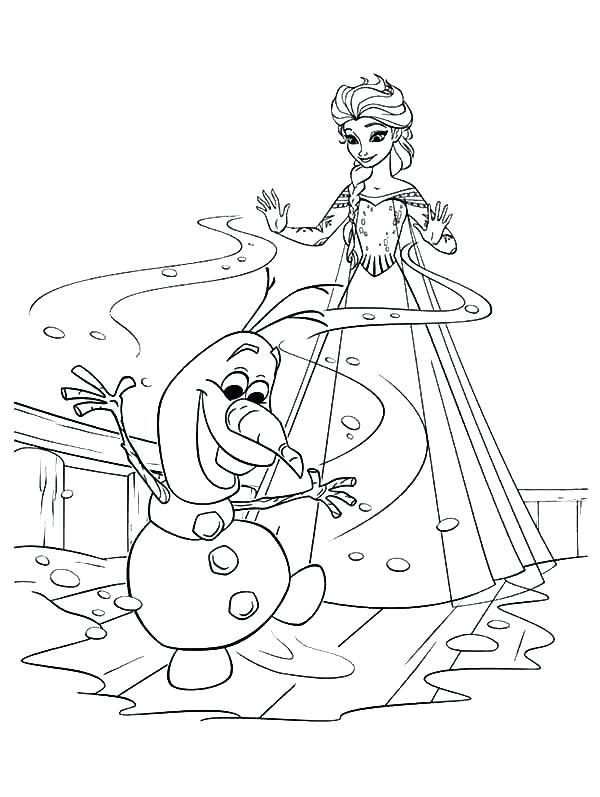 600x797 Olaf Coloring Sheet Coloring Pages Of Coloring Pages For Girls