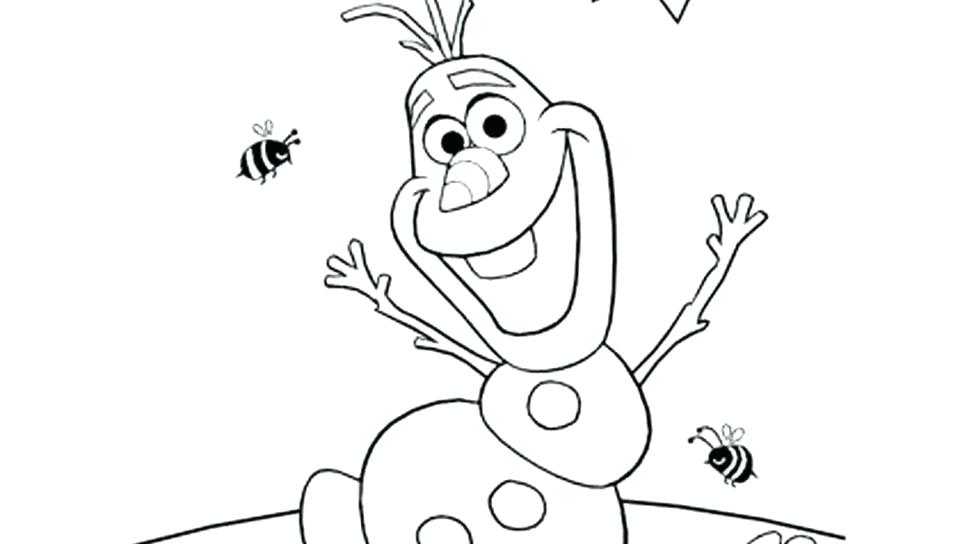 960x544 Olaf Colouring Pages To Print Coloring Book Best Photos