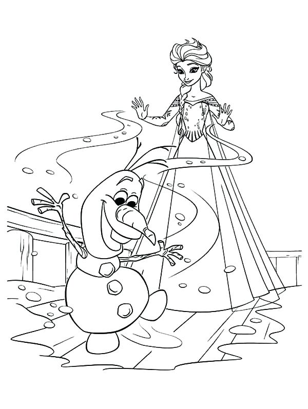 600x797 Coloring Page Free Coloring Olaf Colouring Pages Pdf Goodfridays