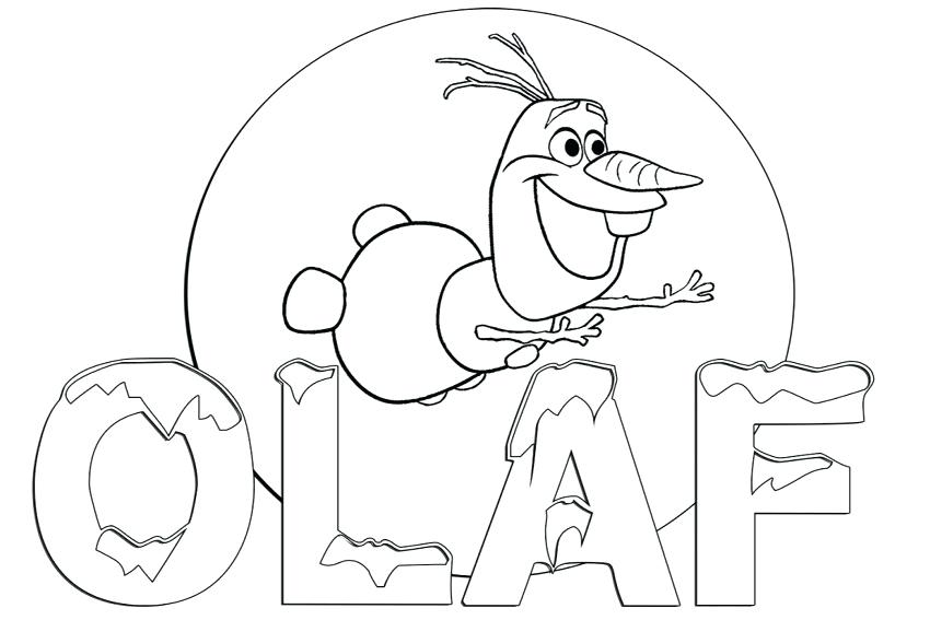 850x567 Olaf The Snowman Coloring Pages The Snowman Drawing Step