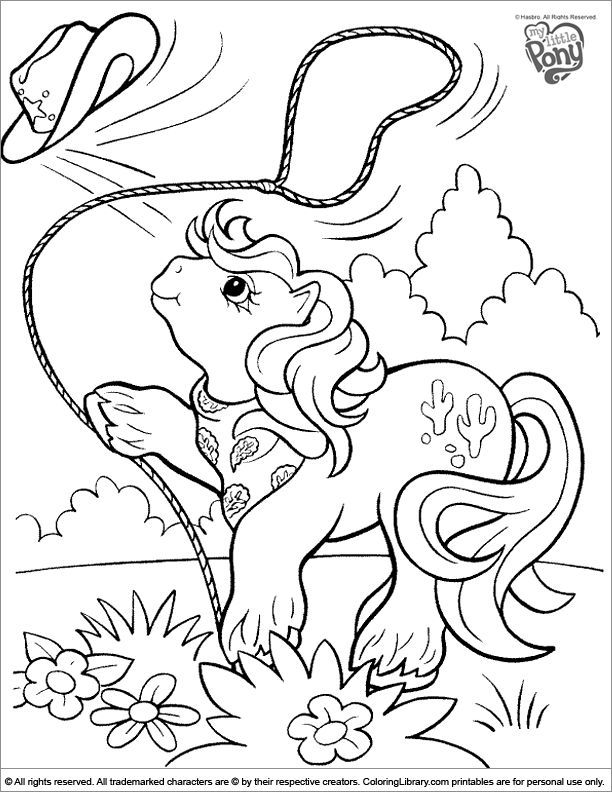 612x792 My Little Pony Coloring Page Old My Little Pony