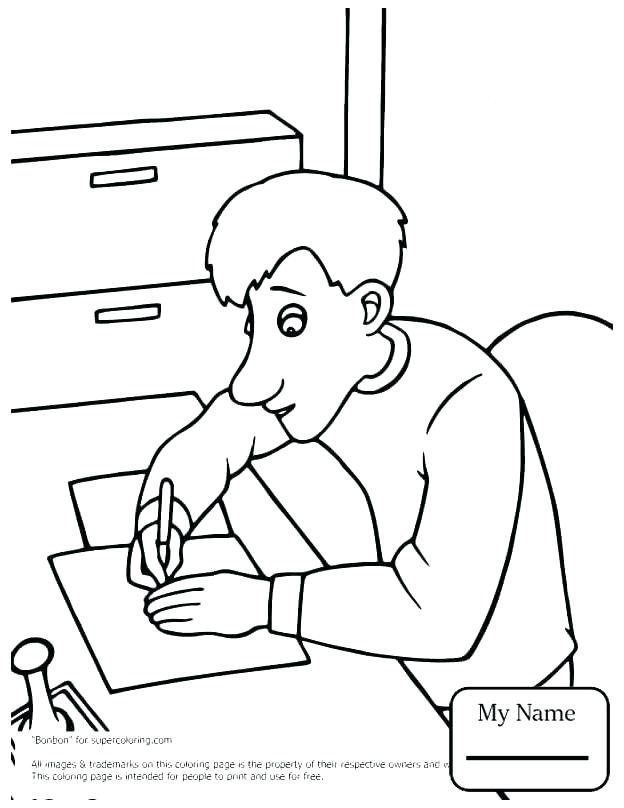 624x808 Arthur Cartoon Coloring Pages Coloring Page Child Posting Letter