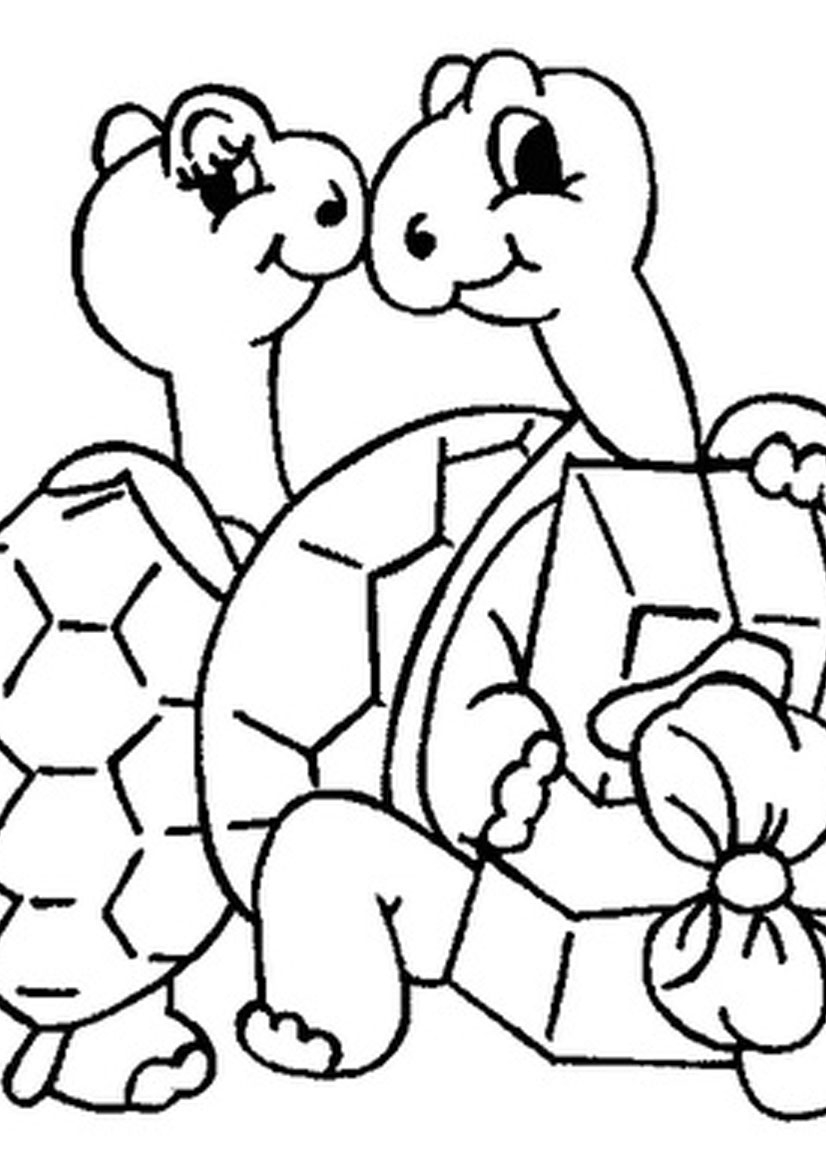 826x1169 Fresh Tortoise Page To Color Gallery Printable Coloring Sheet