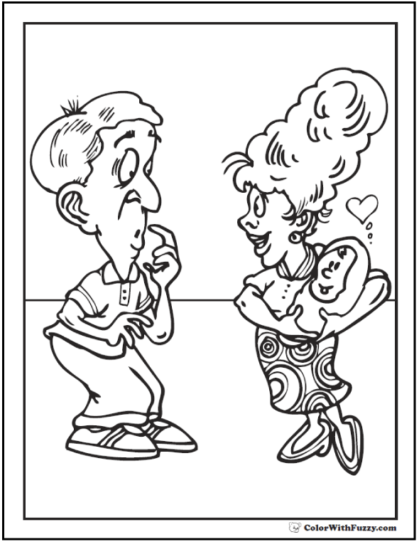 590x762 Fathers Day Coloring Pages Print And Customize For Dad