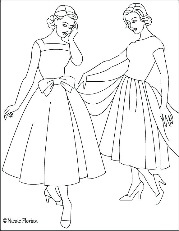 576x744 Old Fashioned Coloring Pages Books Also The Valentine Plus Vintage