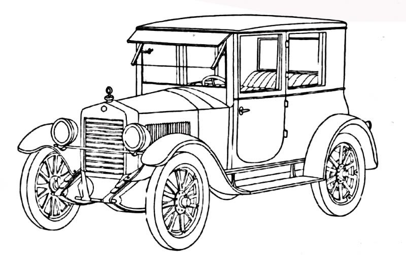 800x503 Vintage Cars Adult Coloring Pages Coloring Pages For Adults