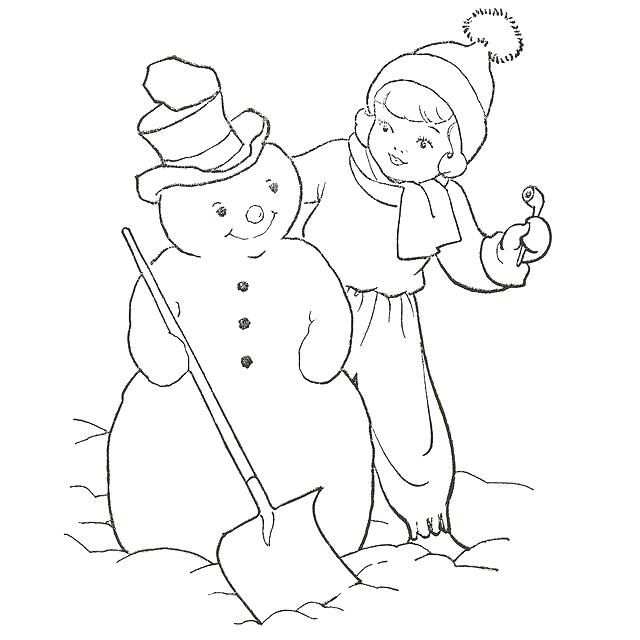 640x640 Vintage Christmas Coloring Pages