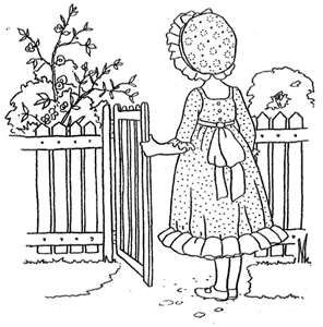 296x300 Top Vintage Coloring Pages