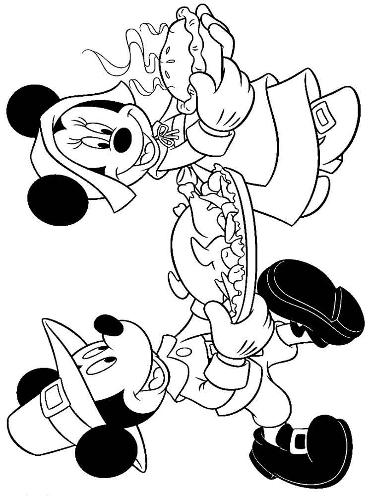 750x1000 Free Printable Mickey And Minnie Mouse Coloring Pages