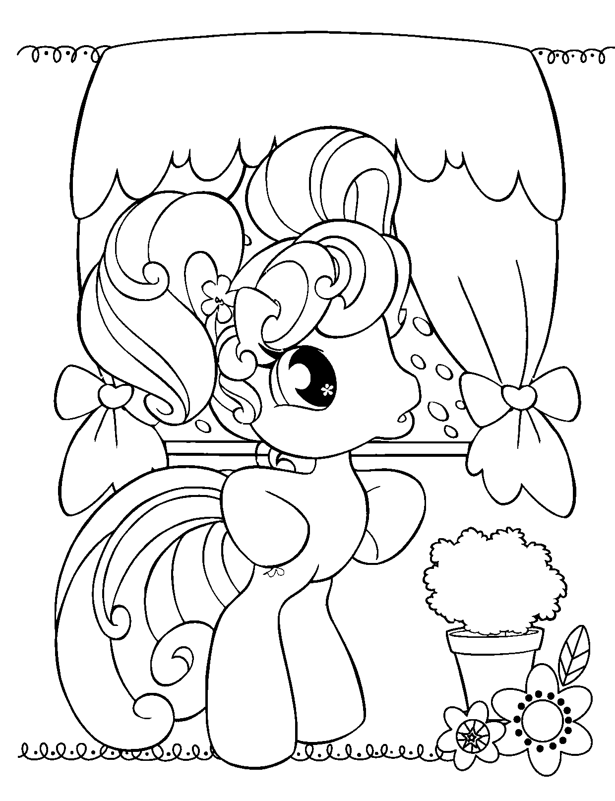 1240x1615 Terrific Old My Little Pony Coloring Pages Pag
