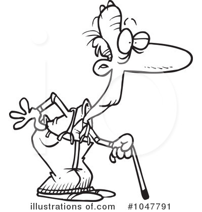 400x420 Old Man Clipart