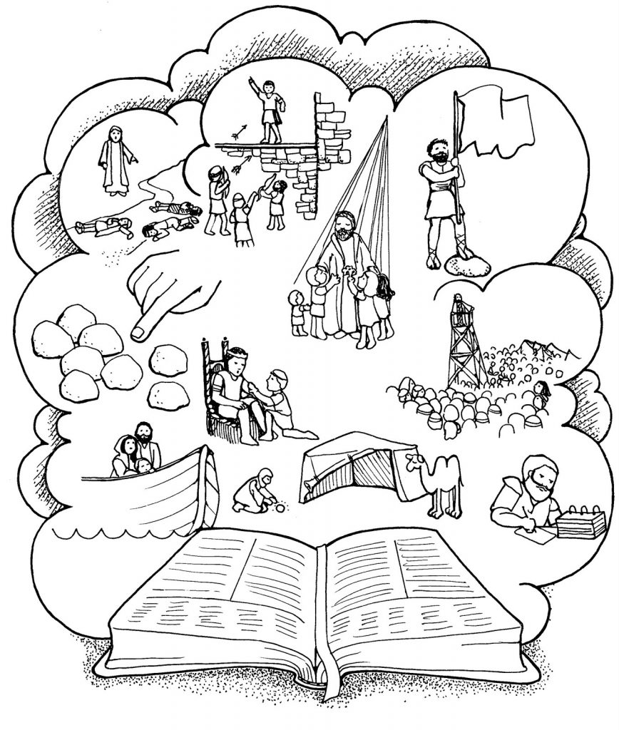 868x1024 Free Old Testament Coloring Pages