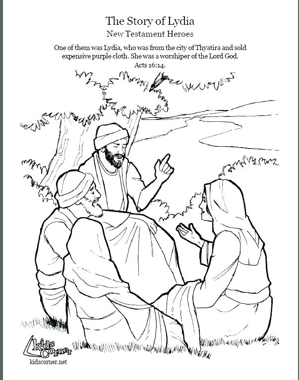 603x767 Old Testament Tabernacle Coloring Page