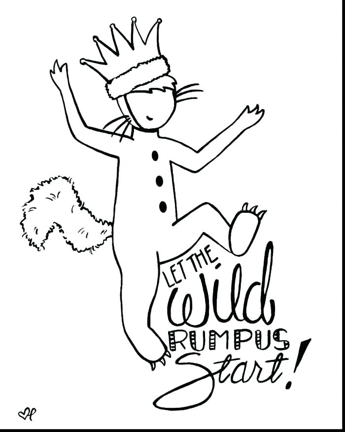700x875 Where The Wild Things Are Coloring Pages Where The Wild Things Are