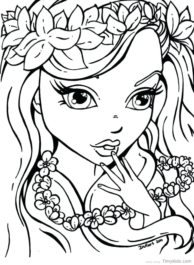 749x1024 Coloring Pages For Older Girls Coloring Pages For Teenagers Girls