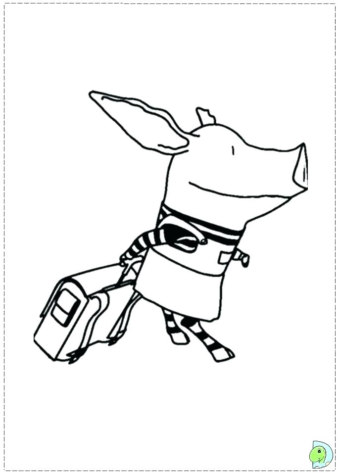 691x960 Olivia The Pig Coloring Pages The Pig Coloring Pages Pig Colouring