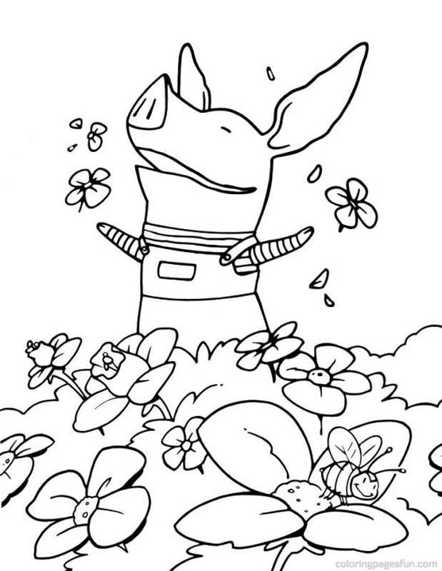 619x800 ^ Olivia The Pig Free Printable Coloring Pages