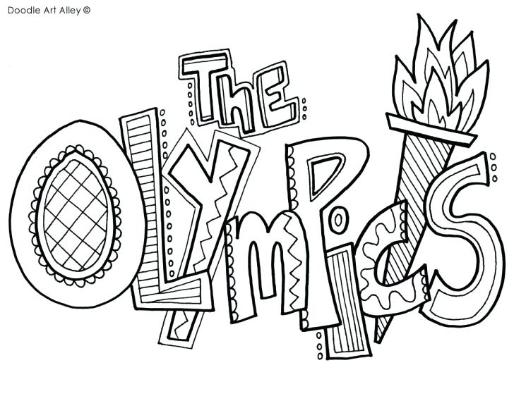 728x562 Olympic Coloring Pages Preschoolers Olympic Coloring Pages