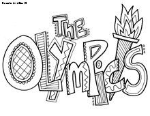 220x170 Olympics Coloring Pages Wendsday Club Las