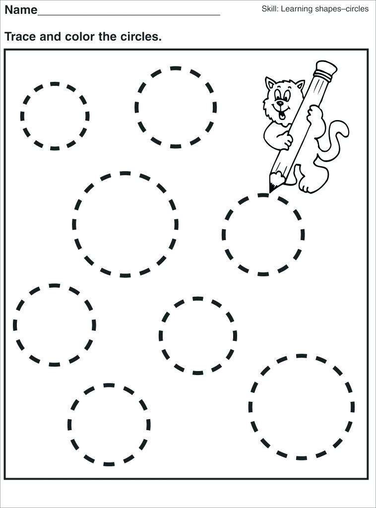 758x1024 Circles Coloring Pages Learning Shapes Circle Worksheets