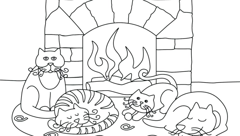 960x544 Coloring Sheets Winter