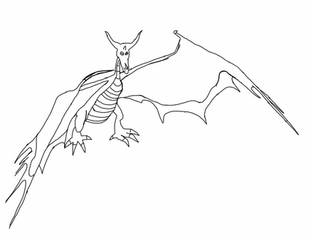 440x330 Free Coloring Pages Of Torches, Torch Coloring Page